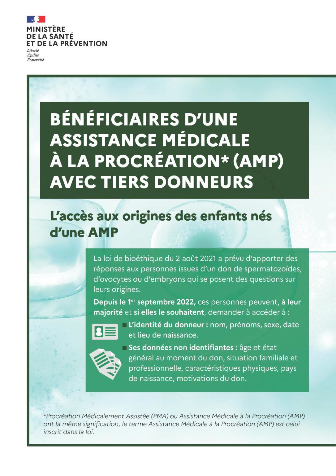 Campagnes De Communication Sur Le Don De Gamètes Dons De Gamètes Solidaires 5841